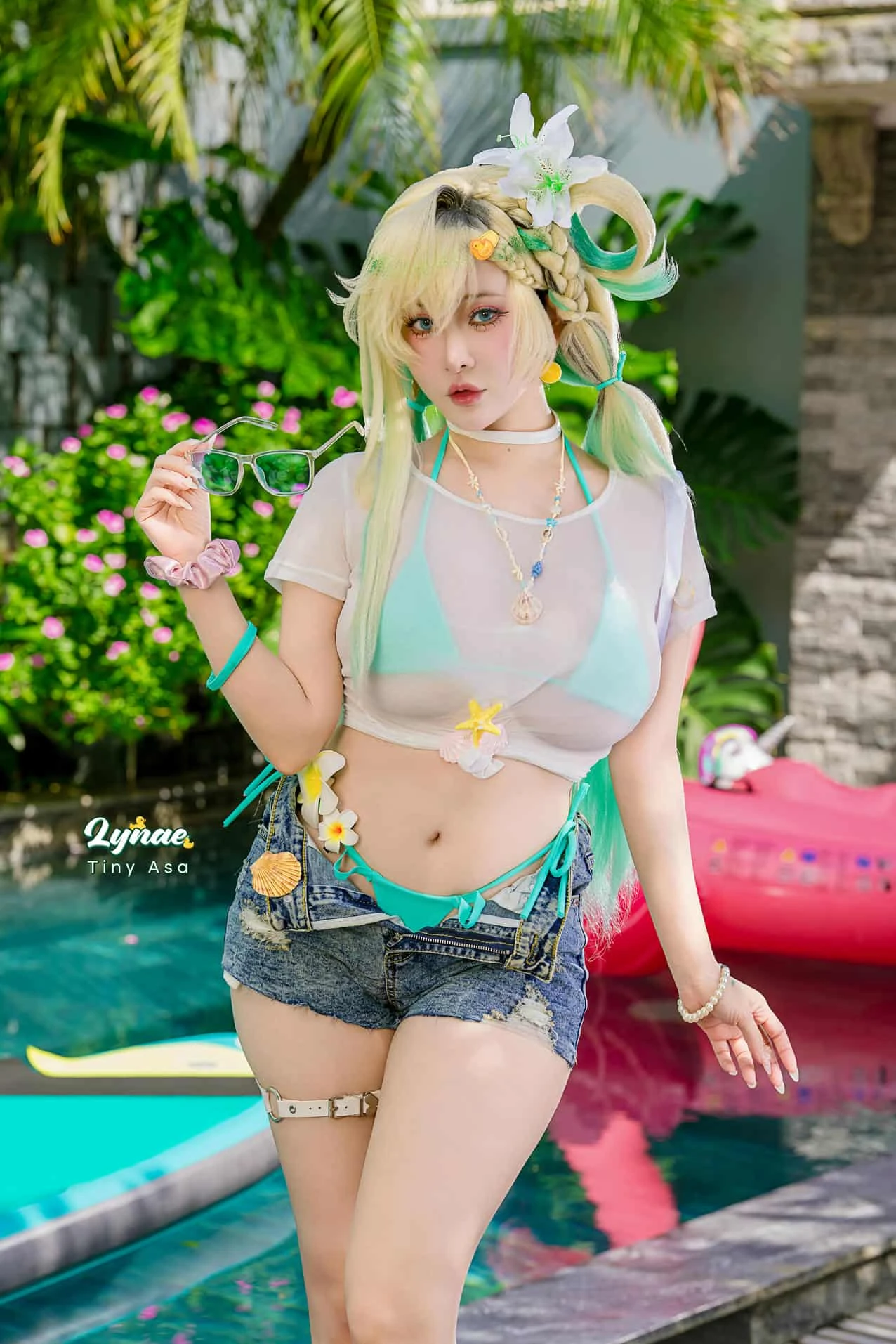 Tiny Asa 鸣潮琳奈泳装 Lynae Wuthering Waves